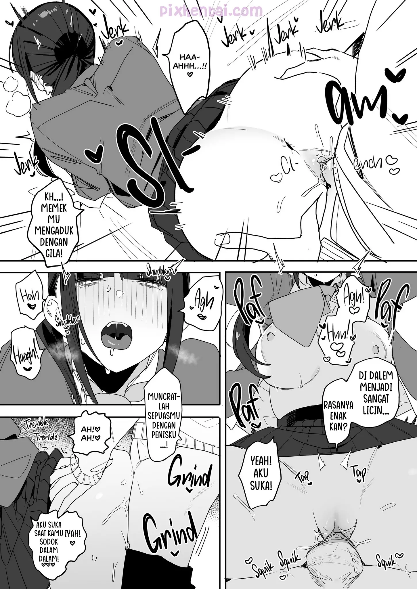 Komik hentai xxx manga sex bokep Satu satunya Kelemahan Yuka yang Tanpa Cela Mudah Terangsang 27